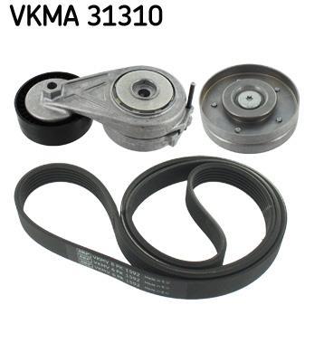 Kit de courroie d'accessoire (Courroie d’alternateur) SKF VKMA 31310